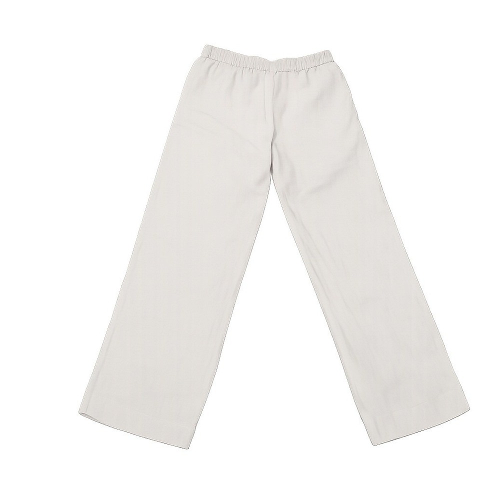 Tommy Bahama 100% Linen Drawstring Wide Leg Pants Women Small Beige - Picture 3 of 4